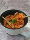 Nasi Sarden Rice Cooker