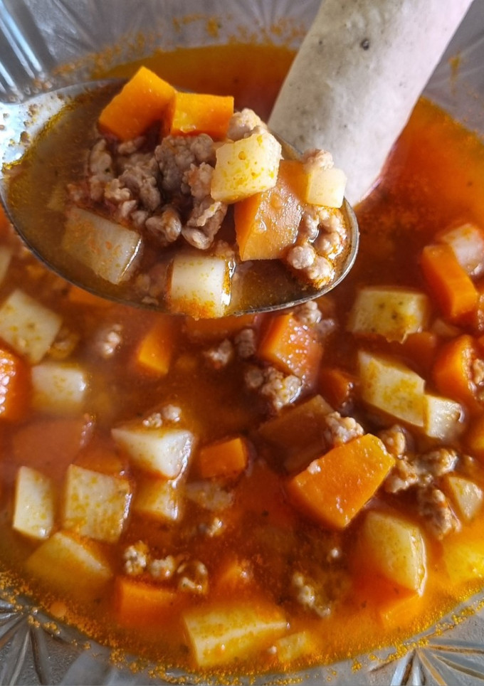 Una foto de CARNE MOLIDA CON VERDURAS 🥩