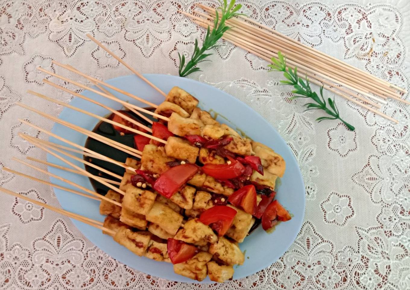 Sate Tahu Sambal Kecap