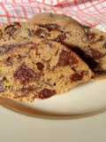 Budín de ciruelas pasas, "sin materia grasa" "fat-free"