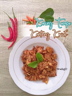 Foto resep Kering Tempe Kentang Kriuk (Pedas Manis)