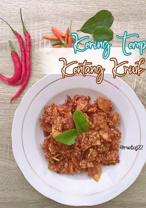 Foto resep Kering Tempe Kentang Kriuk (Pedas Manis)