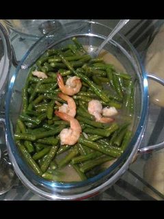 Foto resep Tumis kacang panjang+udang