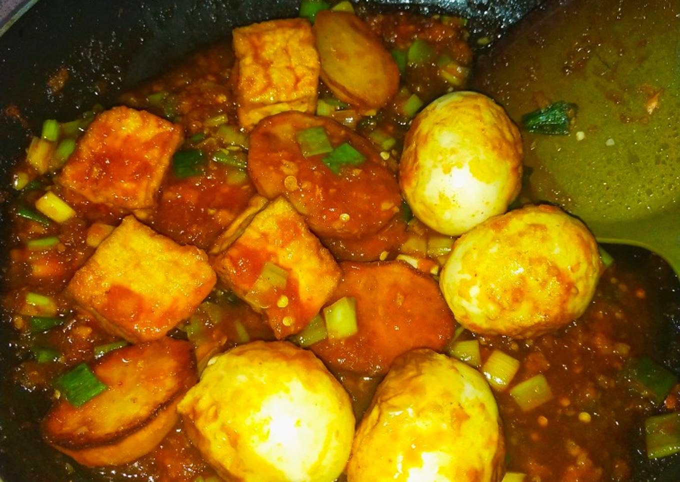 Telur Sambal Bumbu Samyang