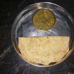 A picture of Malai Methi Matar Sabzi.