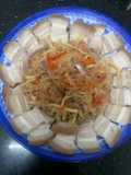 Boiled Pork with Papaya Fish Sauce