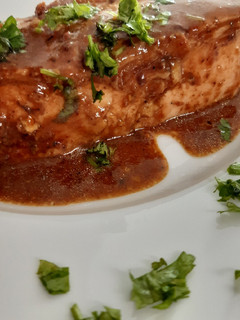 Una foto de Pollo al horno entero