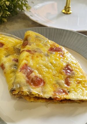 Foto resep Omelette Rice Paper
