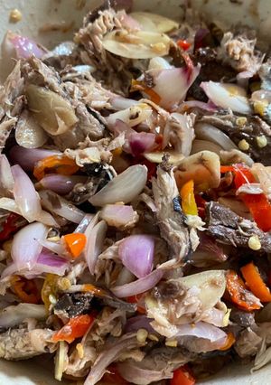 Foto resep Tongkol Suwir Sambal Matah