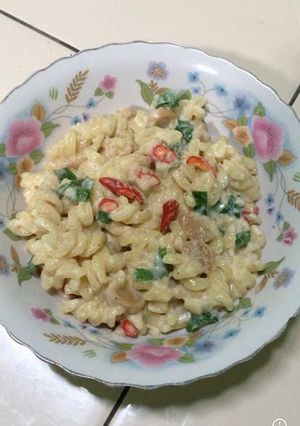 Foto resep Spiral macaroni and cheese