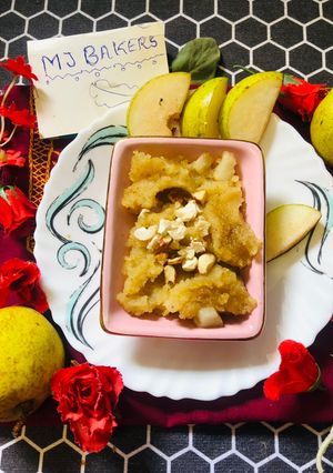 A picture of Pears Halwa (Babugosha).