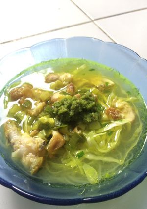 Foto resep Soto Bening ala Anak Kost
