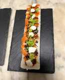 Oshi sushi 2 di salmone affumicato