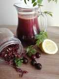 Jus cerises hibiscus citron🍒🍋