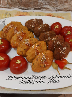 عکسی از دستور کباب تابه ای با گوشت گوسفندی و گوشت بوقلمون 👌