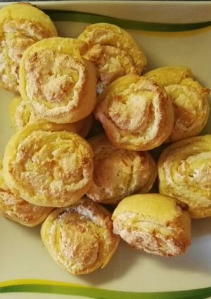 Kókuszos csigák recept fotója
