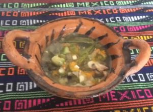 Una foto de Sopa de milpa