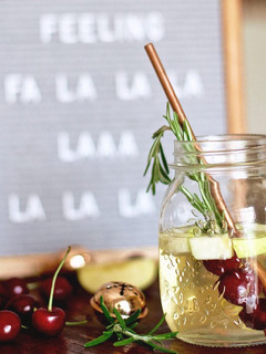 A picture of Cheat’s Festive Sangria.