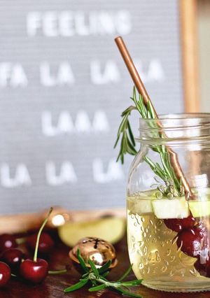 A picture of Cheat’s Festive Sangria.