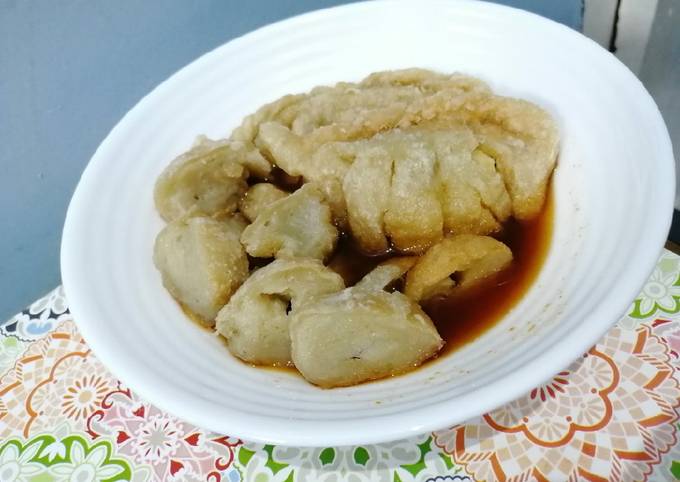 Langkah Mudah untuk Menyiapkan Pempek dos, Enak Banget