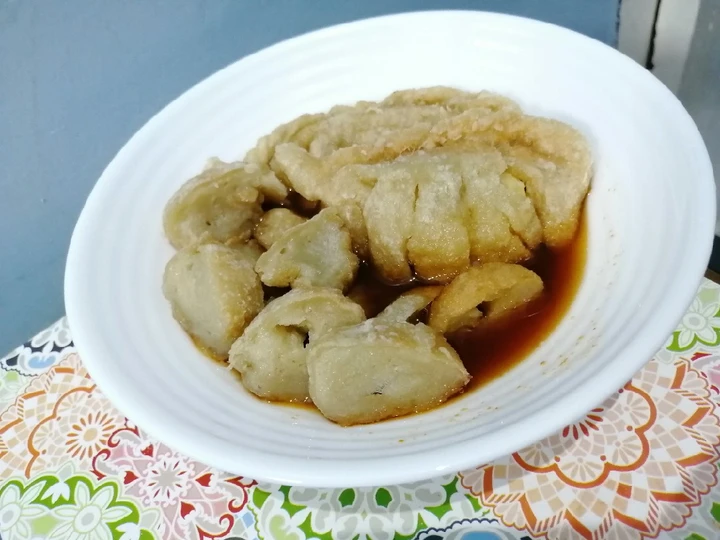 Cara Sederhana Menyiapkan Resep  Pempek dos yang Lezat, Lezat