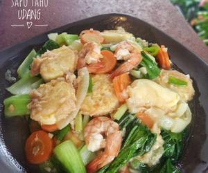 Resep Baru Sapo Tahu Udang Enak Bergizi Resep Baru Sapo Tahu Udang Enak Bergizi
