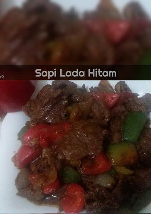 Foto resep Sapi Lada Hitam ala Resto
