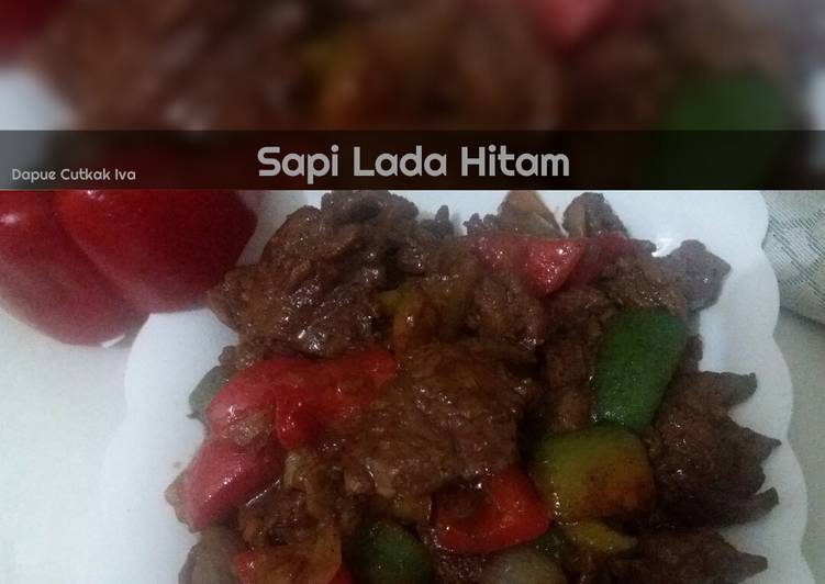 Resep Sapi Lada Hitam Ala Resto Oleh Dapue Cutkak Iva Cookpad