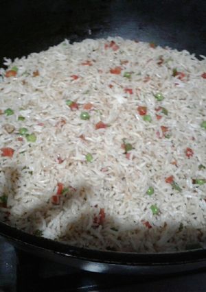 A picture of Vegetables Rice.