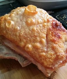 thịt heo quay da giòn