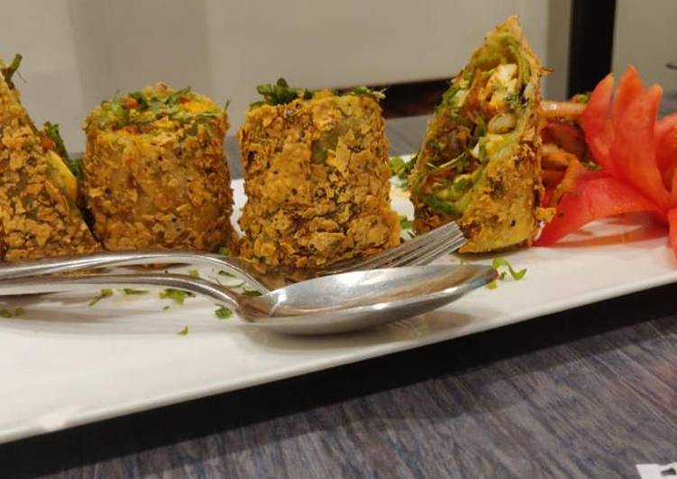 Crispy Paneer Kathi Rolls