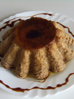 Una foto de Flan de leche condensada