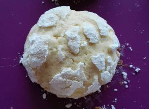 Una foto de Galletas Craqueladas de Limón