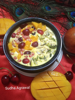 मैंगो पुडिंग (Mango pudding recipe in hindi) रेसिपी मुख्य फोटो