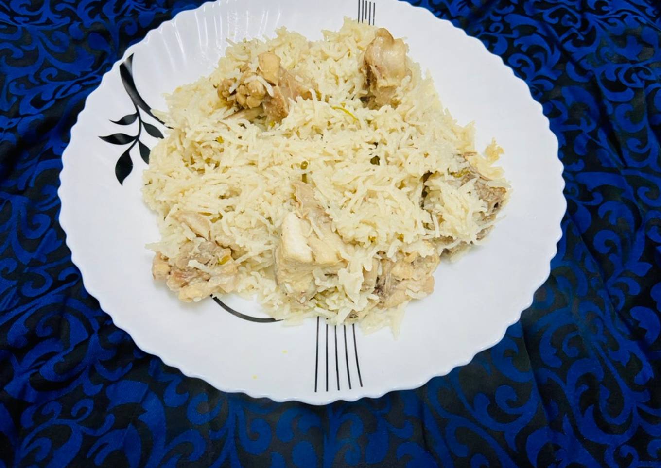 Chicken white biriyani