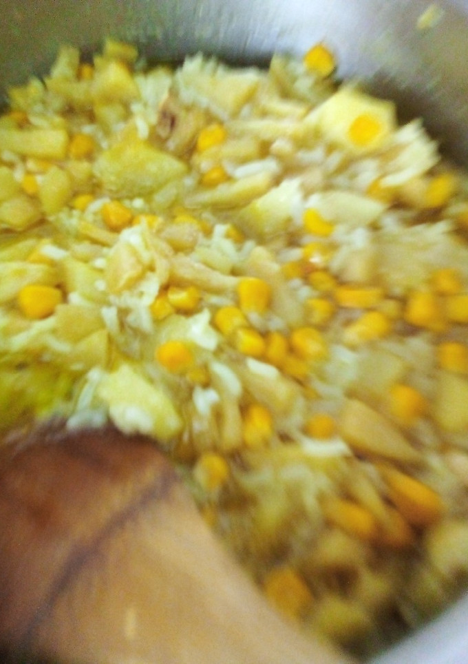 Una foto de Arroz tres delicias a mi gusto