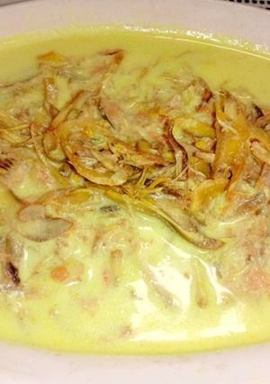 Foto resep Suwir Tongkol Pisang Kuah Santan /Juhu Tongkol Pisang
