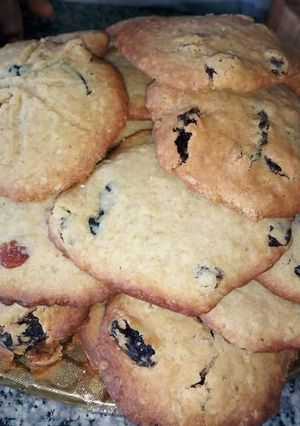 A picture of Oatmeal cookies.