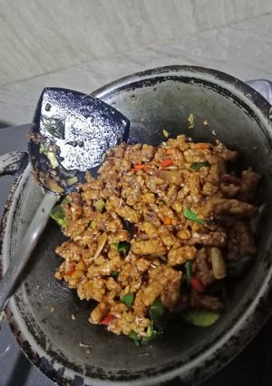 Foto resep Orek tempe pedas manis