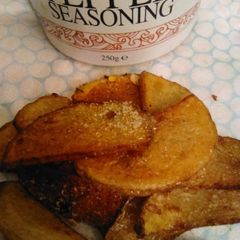 A picture of Salt and pepper seasoning chip wedges.