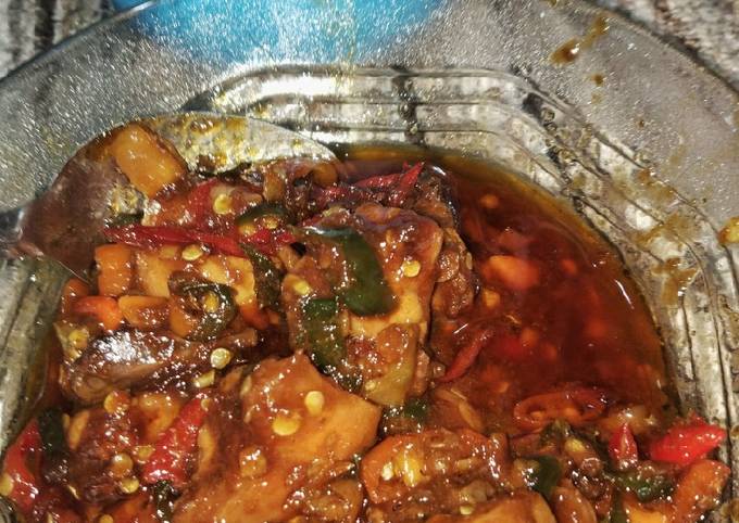 Ayam kecap pedas