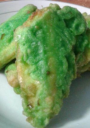 Foto resep Pisang goreng pandan
