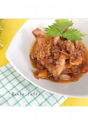 Foto resep Cumi goreng mercon