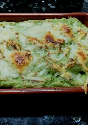 Una foto de Puré de patata y brócoli fitness!!