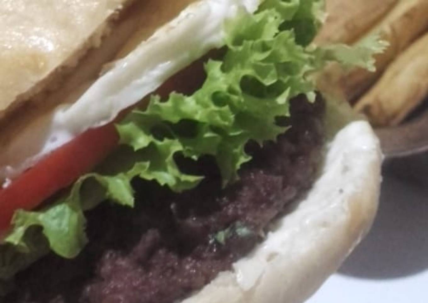 Hamburguesas caseritas al disco