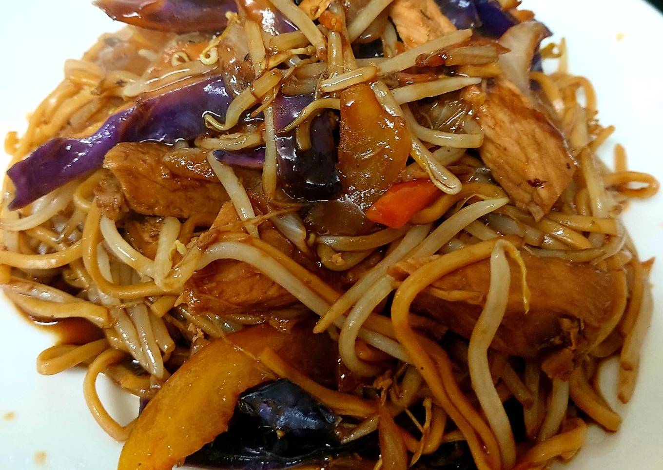 My Use up the Pork Stir fry In A Soy & Oyster Sauce 😍