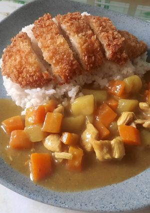 Foto resep Japanese chicken curry
