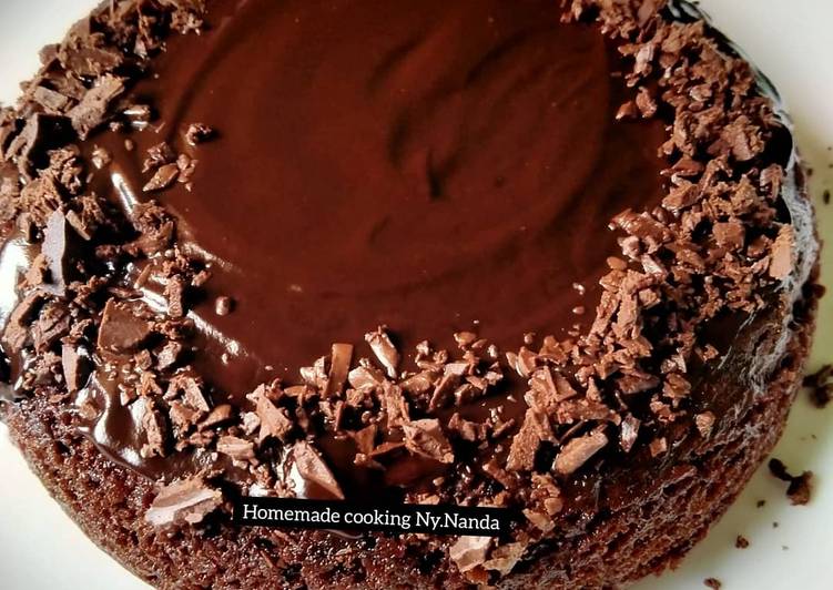 24. Brownies berloyangkan dandang 😂