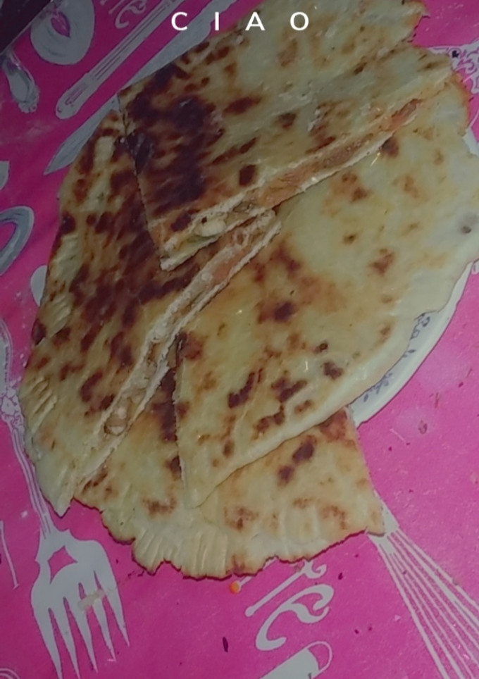 صورة لوصفة فطيرة محشية 😋 أسهل منها مكانش 😍