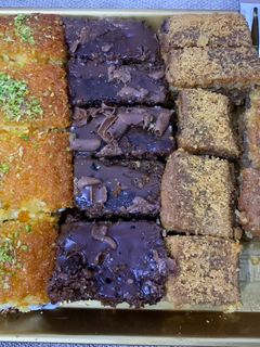 صورة لوصفة بسبوسه الشوكولاه